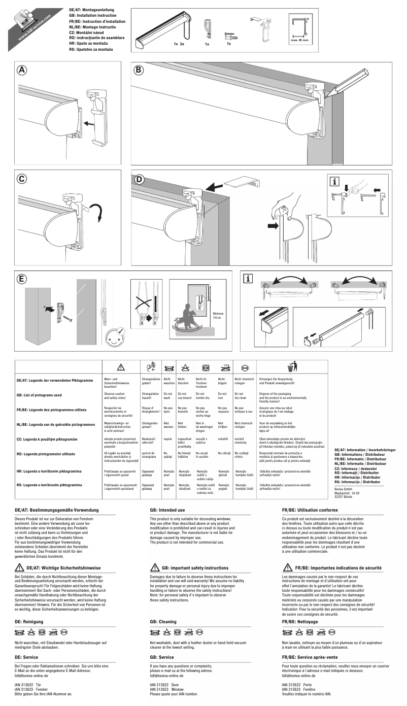 Image de la première page du manuel de l'appareil IAN 313622