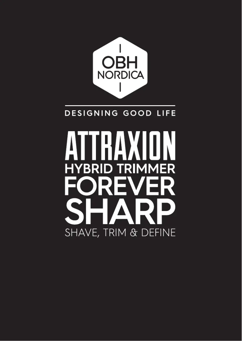 Image de la première page du manuel de l'appareil Attraxion Forever Sharp HH6000N0