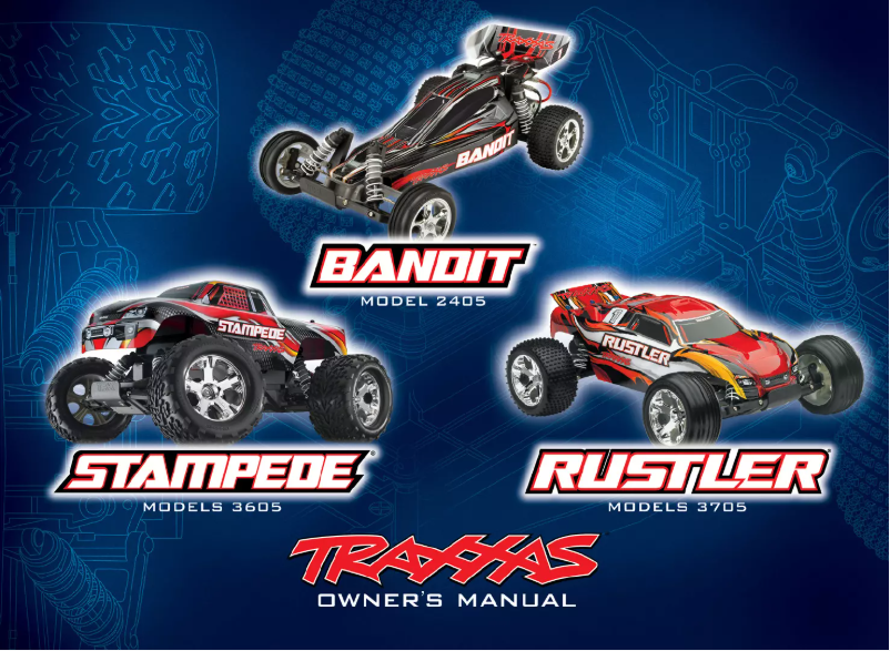Page 1 of the manual User Manual Traxxas Bandit