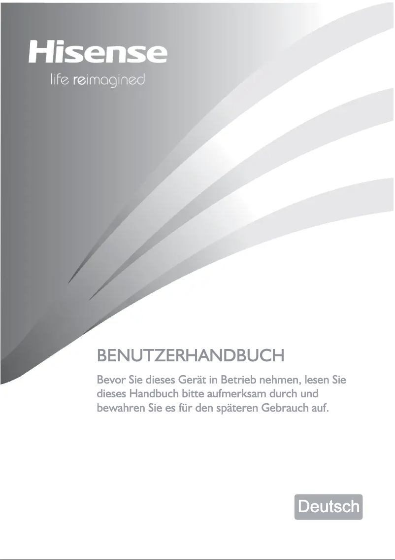 Page 1 de la notice Manuel utilisateur Hisense RQ562N4GB1