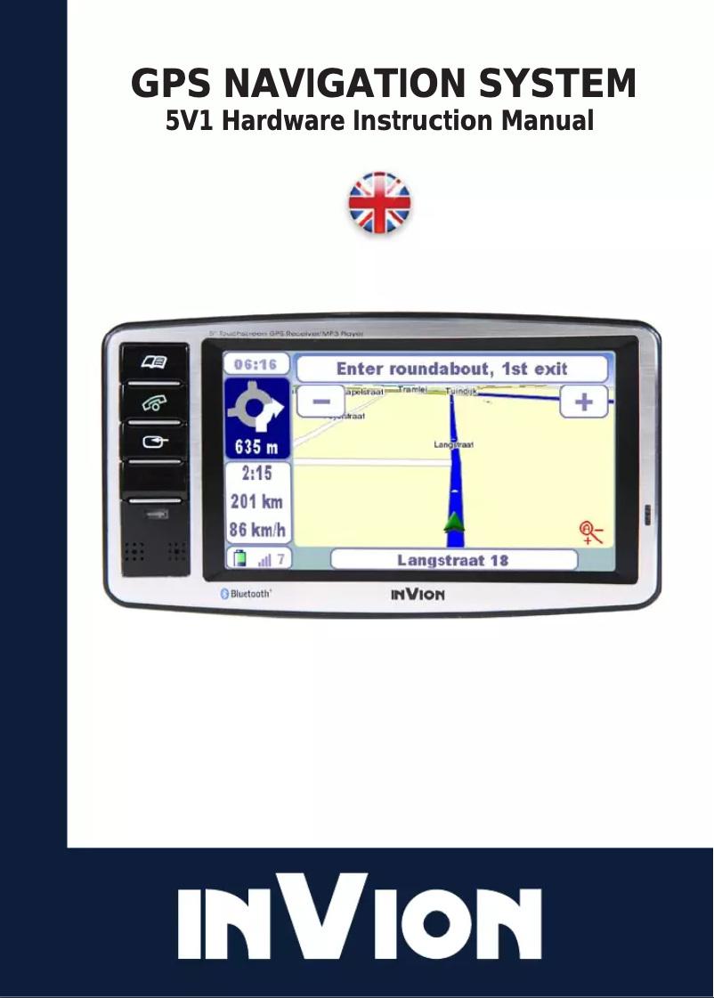 Page 1 de la notice Manuel utilisateur Invion GPS 5V1