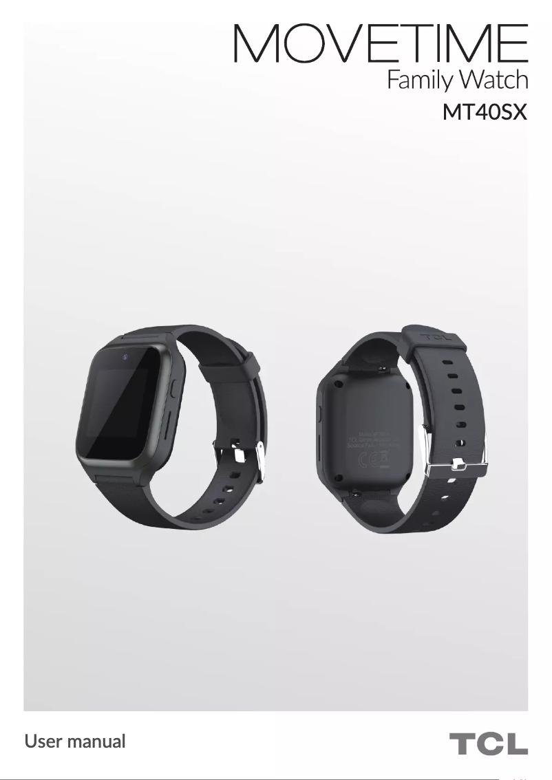 Image de la première page du manuel de l'appareil Movetime MT40SX