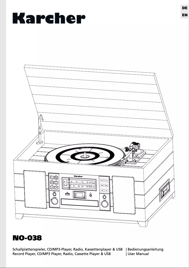 Image de la première page du manuel de l'appareil NO-038
