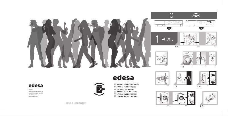 Page 1 de la notice Manuel utilisateur Edesa URBAN-LSI6212
