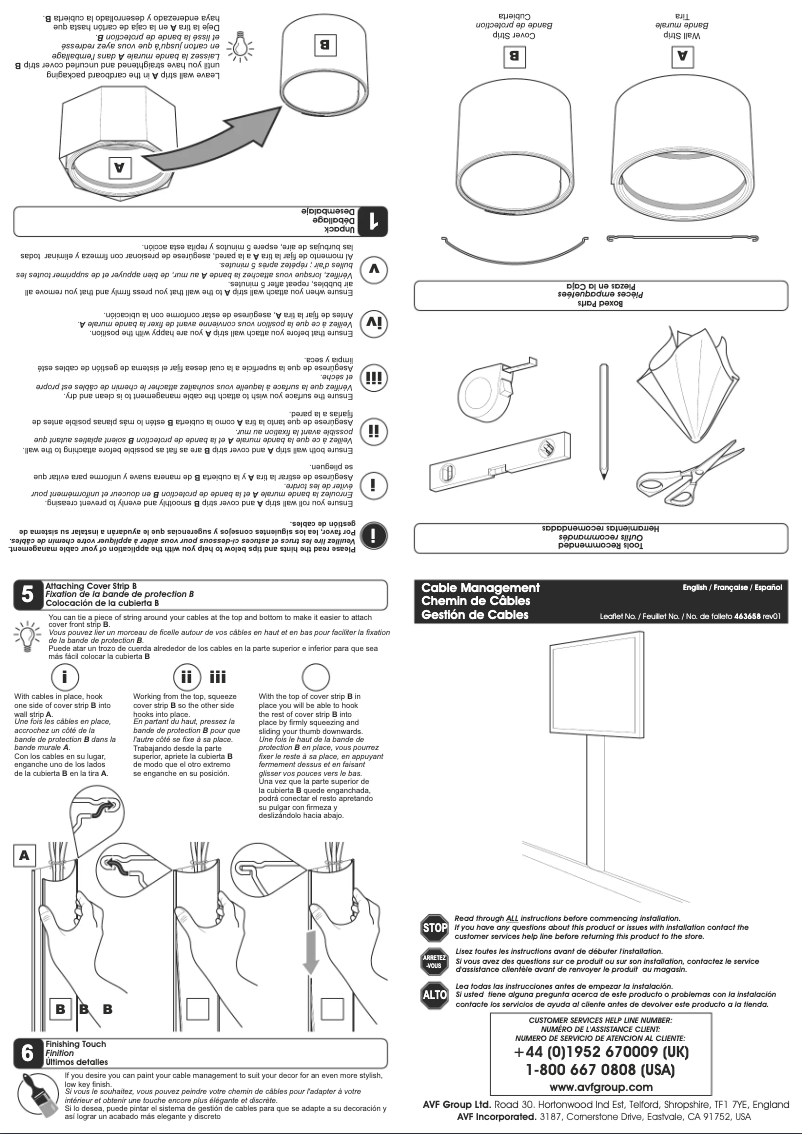 Imagen de la primera página del manual del dispositivo ZA180W