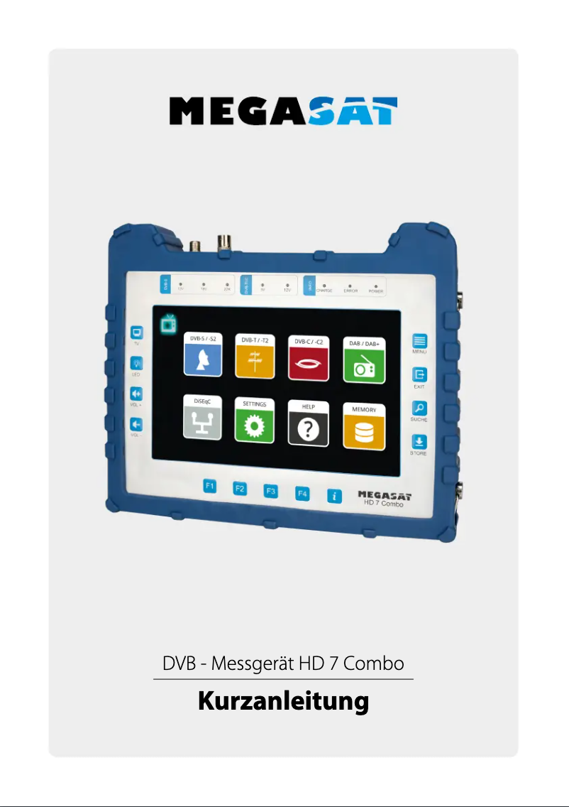 Image de la première page du manuel de l'appareil HD 7