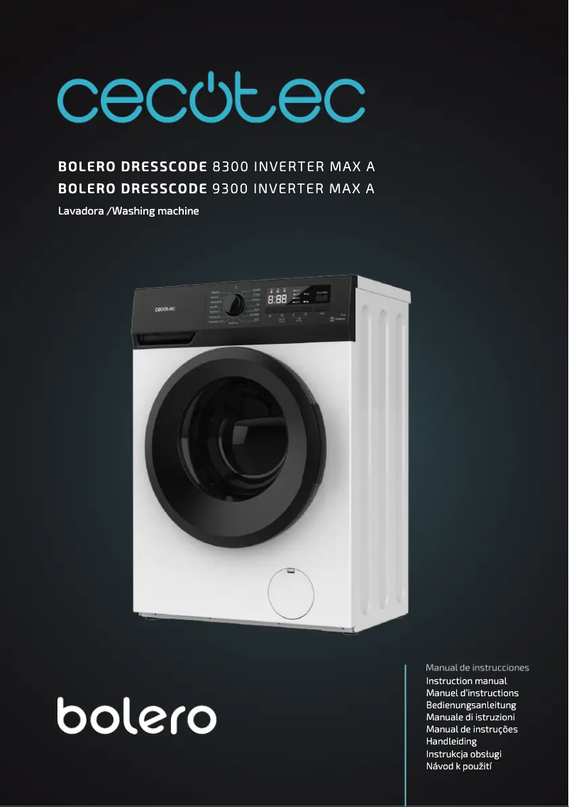 Page n°1 - Manuel utilisateur Cecotec Bolero Dresscode 8300 Inverter Maxx A
