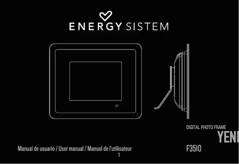 Image de la première page du manuel de l'appareil F3510 Triple