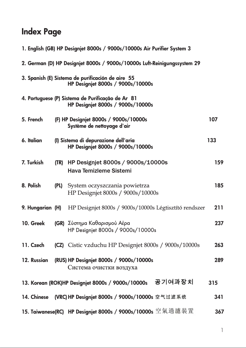 Página 1 del manual Manual de usuario HP Designjet HD Pro Scanner