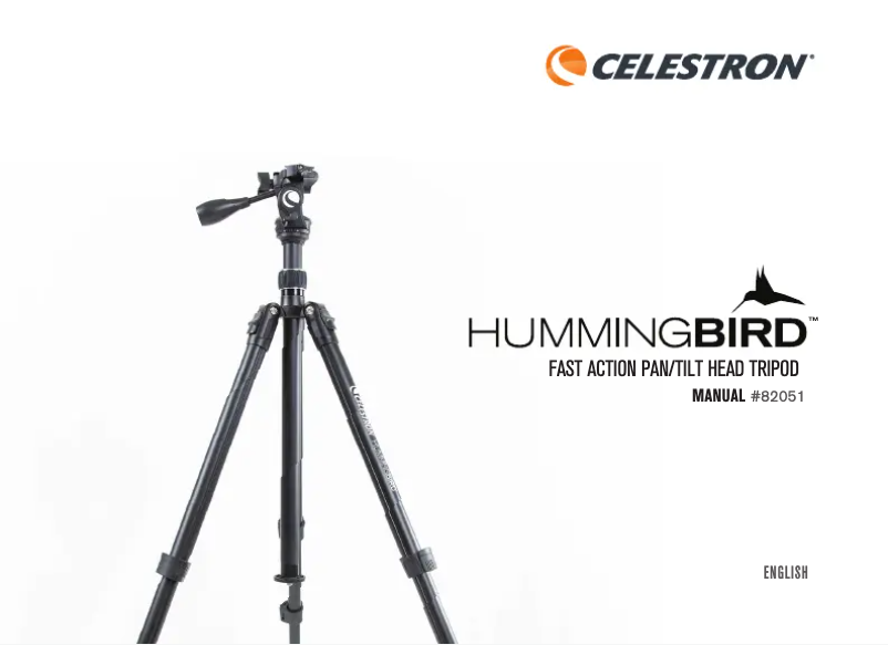 Page 1 de la notice Manuel utilisateur Celestron Hummingbird
