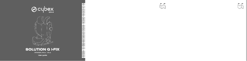 Page 1 de la notice Manuel utilisateur Cybex Solution G i-Fix
