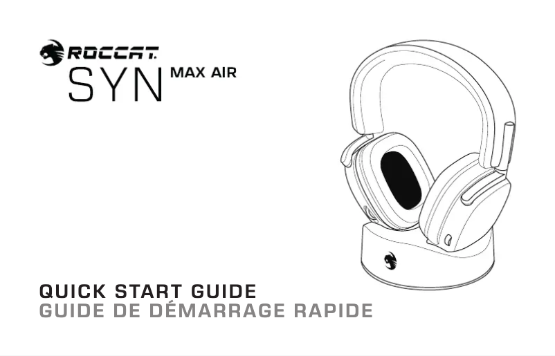 Imagen de la primera página del manual del dispositivo Syn Max Air