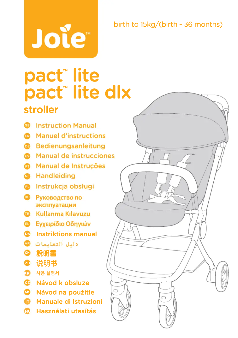 Image de la première page du manuel de l'appareil Pact Lite