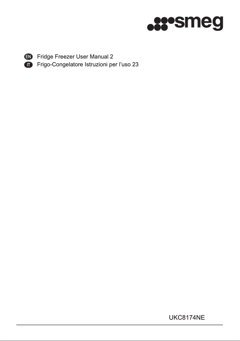 Page n°1 - Mode d'emploi Smeg UKC8174NE