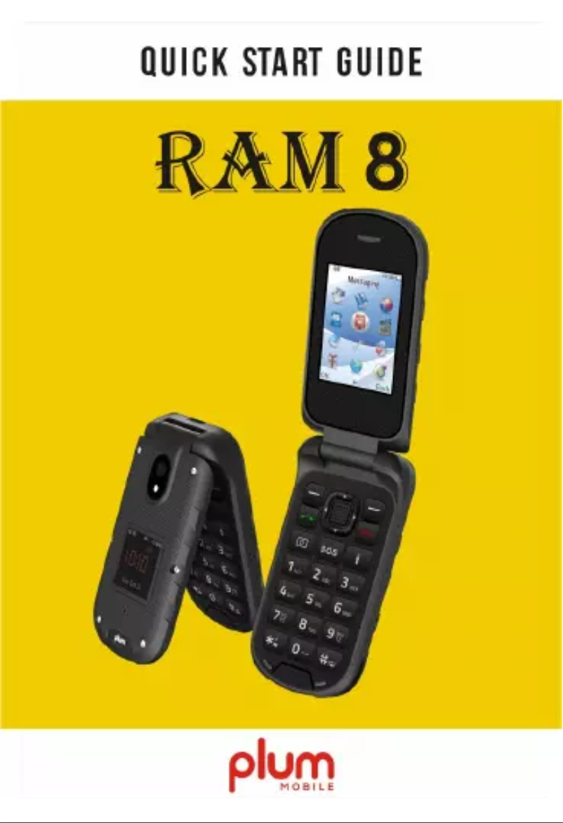 Page n°1 - Manuel utilisateur Plum Ram 8