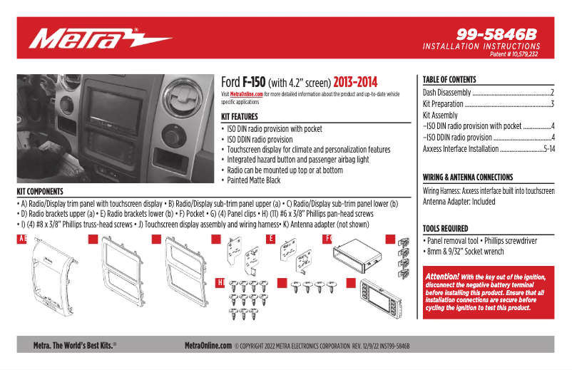 Página 1 del manual Manual de usuario AXESS 99-5846B