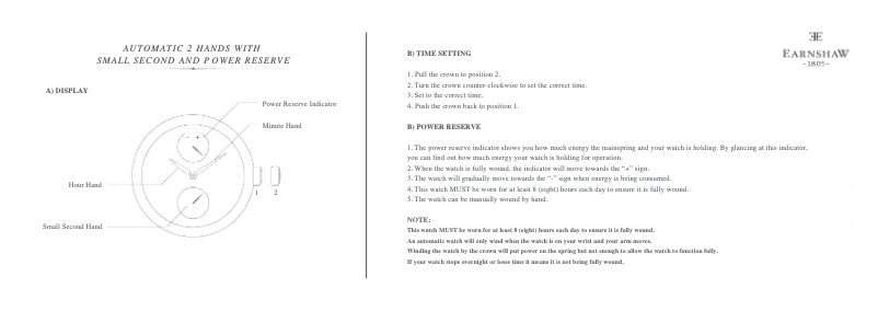 Image de la première page du manuel de l'appareil Flinders ES-8081-04