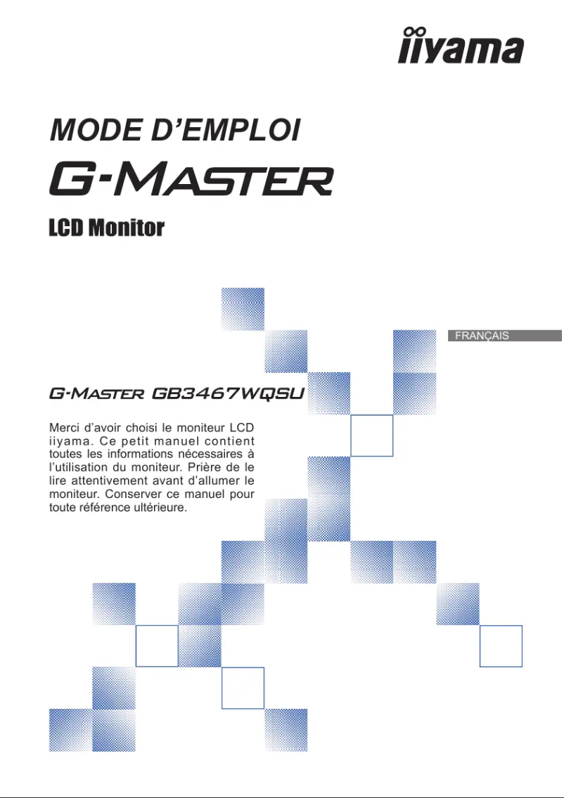 Página 1 del manual Manual de usuario Iiyama G-Master GB3467WQSU