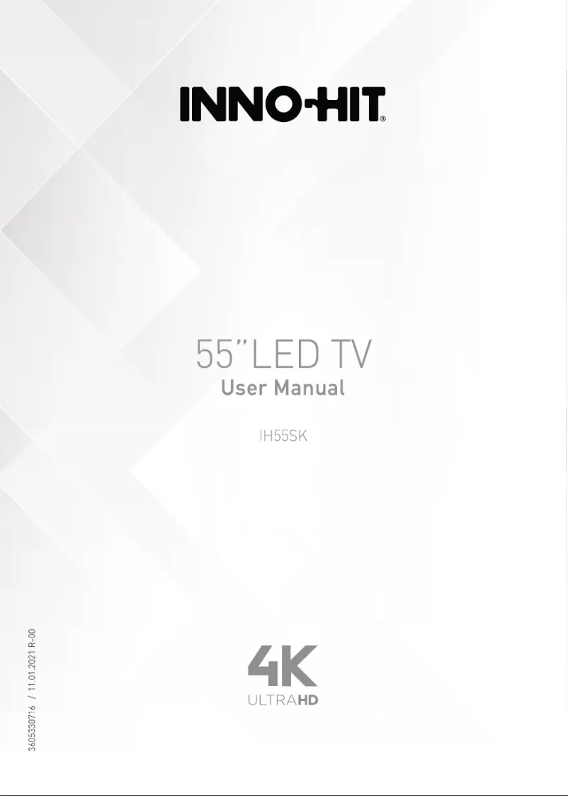 Page 1 de la notice Manuel utilisateur Inno-Hit IH55S