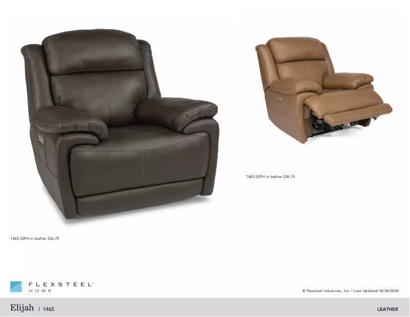 Image de la première page du manuel de l'appareil Elijah 1465-50PH