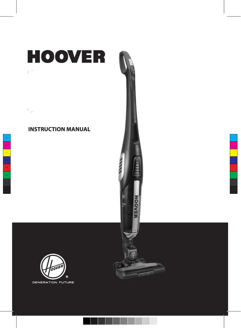 Page n°1 - Manuel utilisateur Hoover Unplugged UNP264S