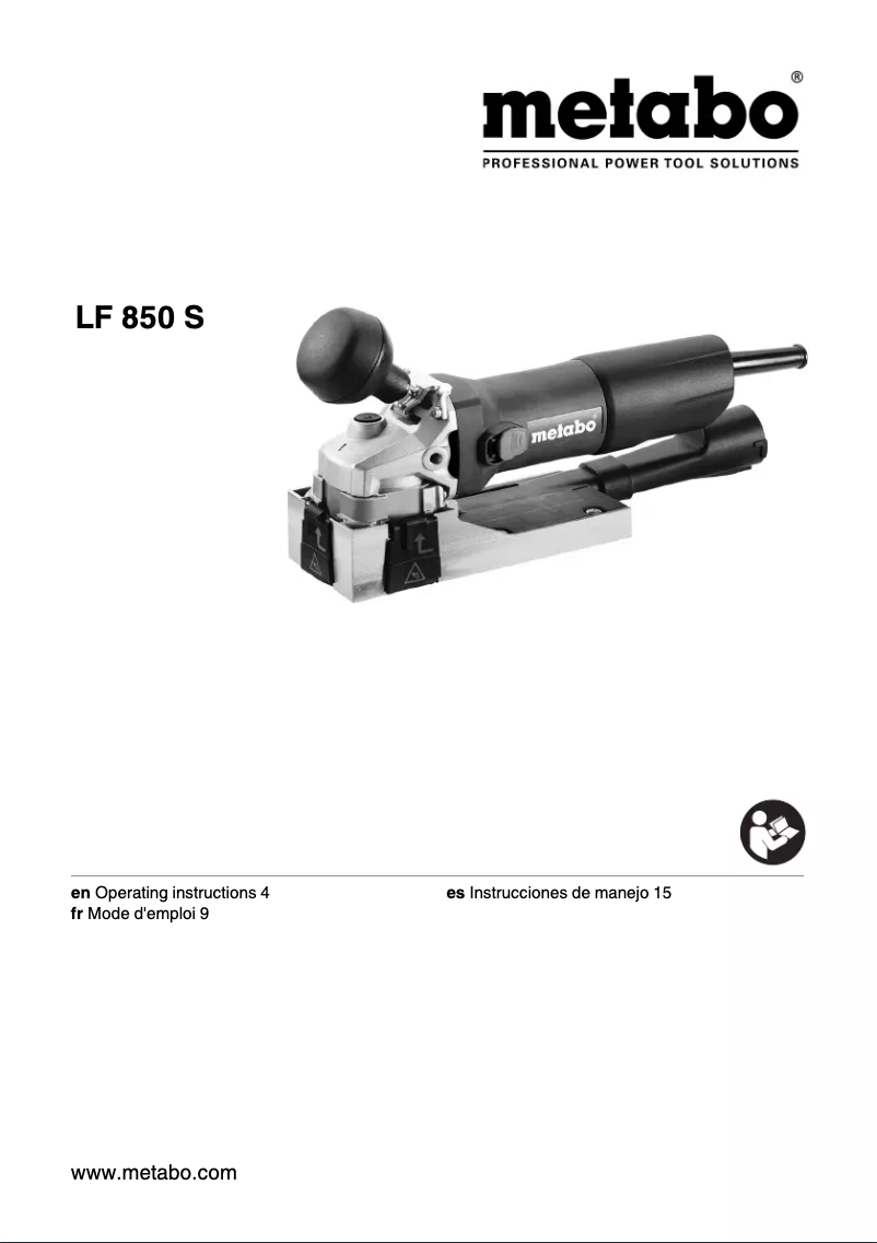 Image de la première page du manuel de l'appareil LF 850 S