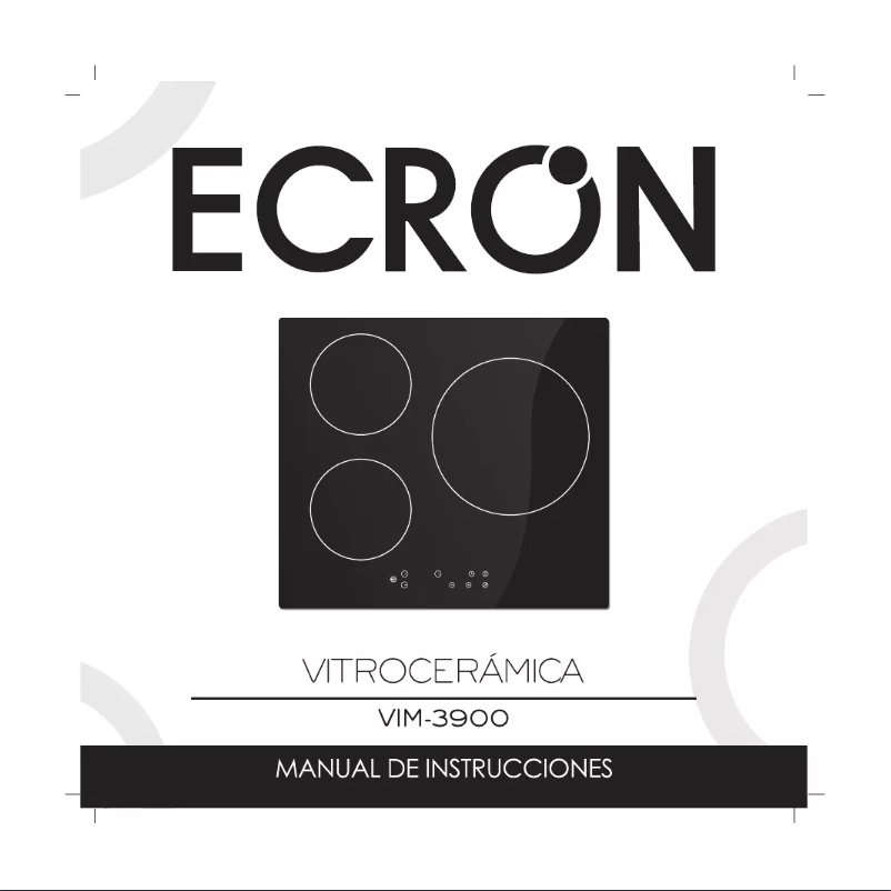 Página 1 del manual Manual de usuario Ecron VIM3900