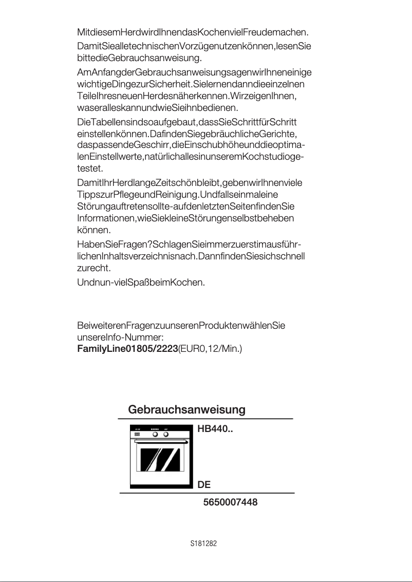 Page 1 de la notice Manuel utilisateur Siemens HB44045