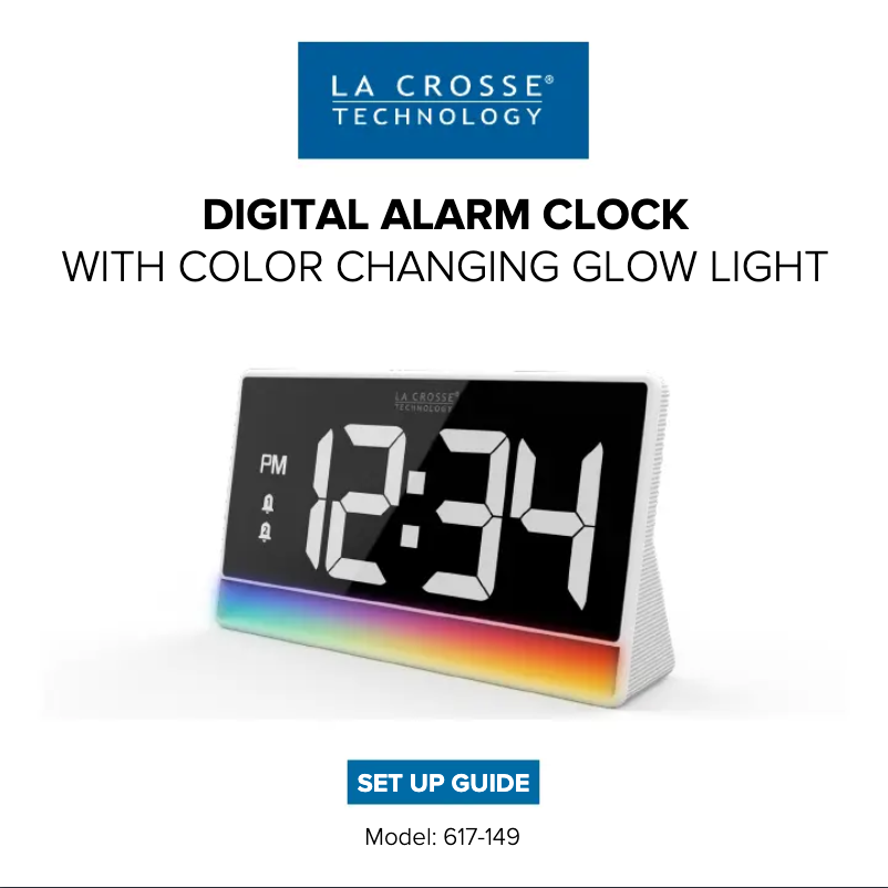 Page 1 de la notice Manuel utilisateur La Crosse Technology 617-149