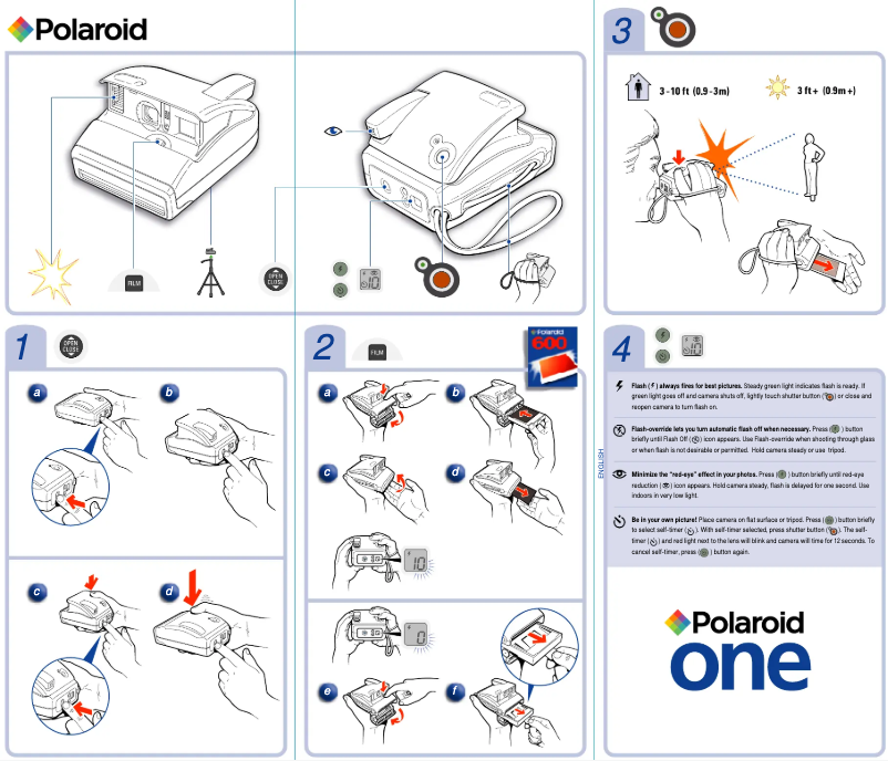 Image de la première page du manuel de l'appareil One