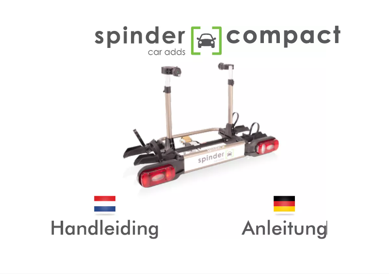 Page 1 de la notice Manuel utilisateur Spinder Compact