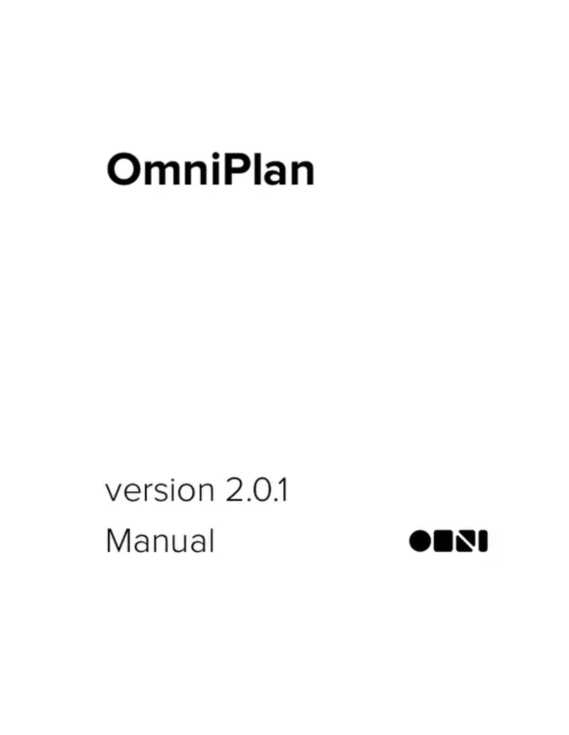 Page n°1 - Manuel utilisateur Omni OmniPlan 2