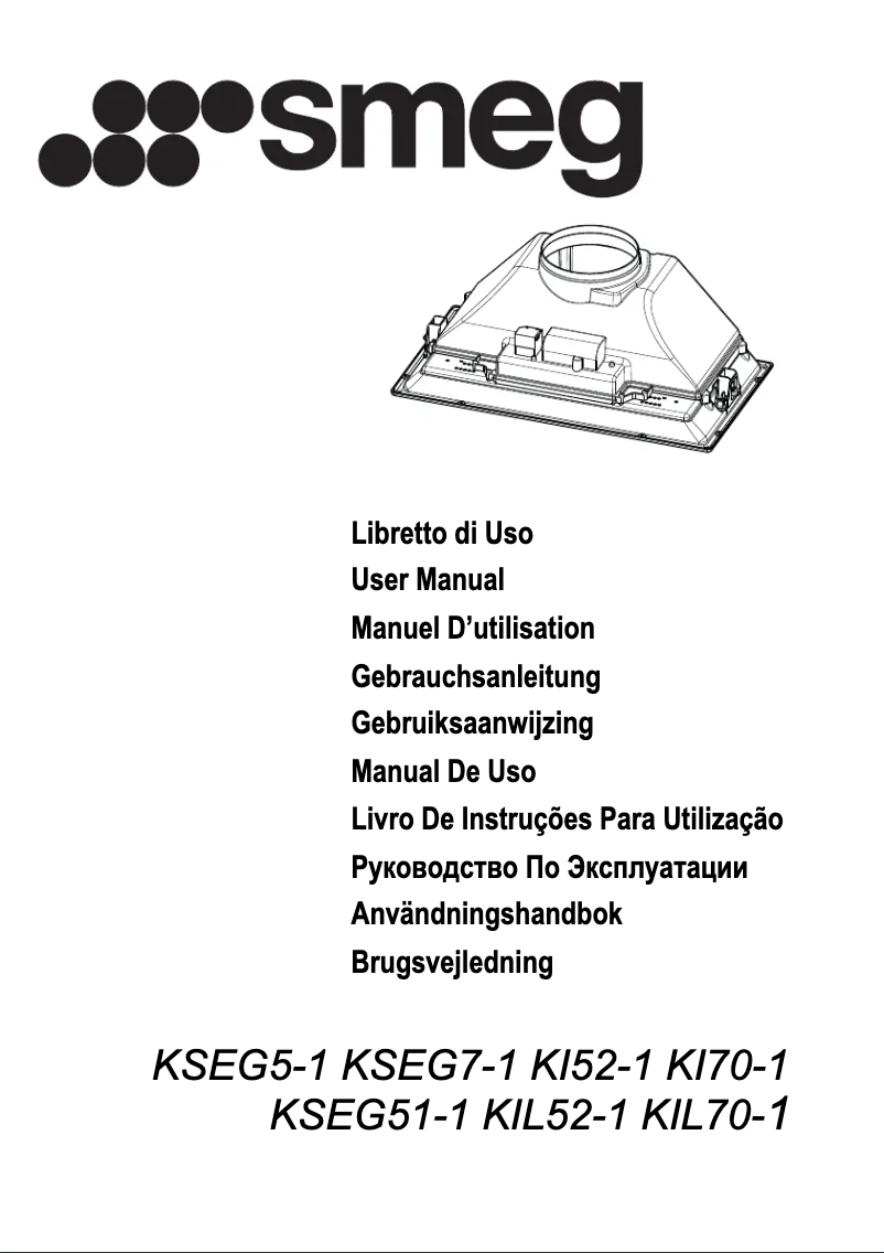 Page 1 de la notice Manuel utilisateur Smeg KI52-1