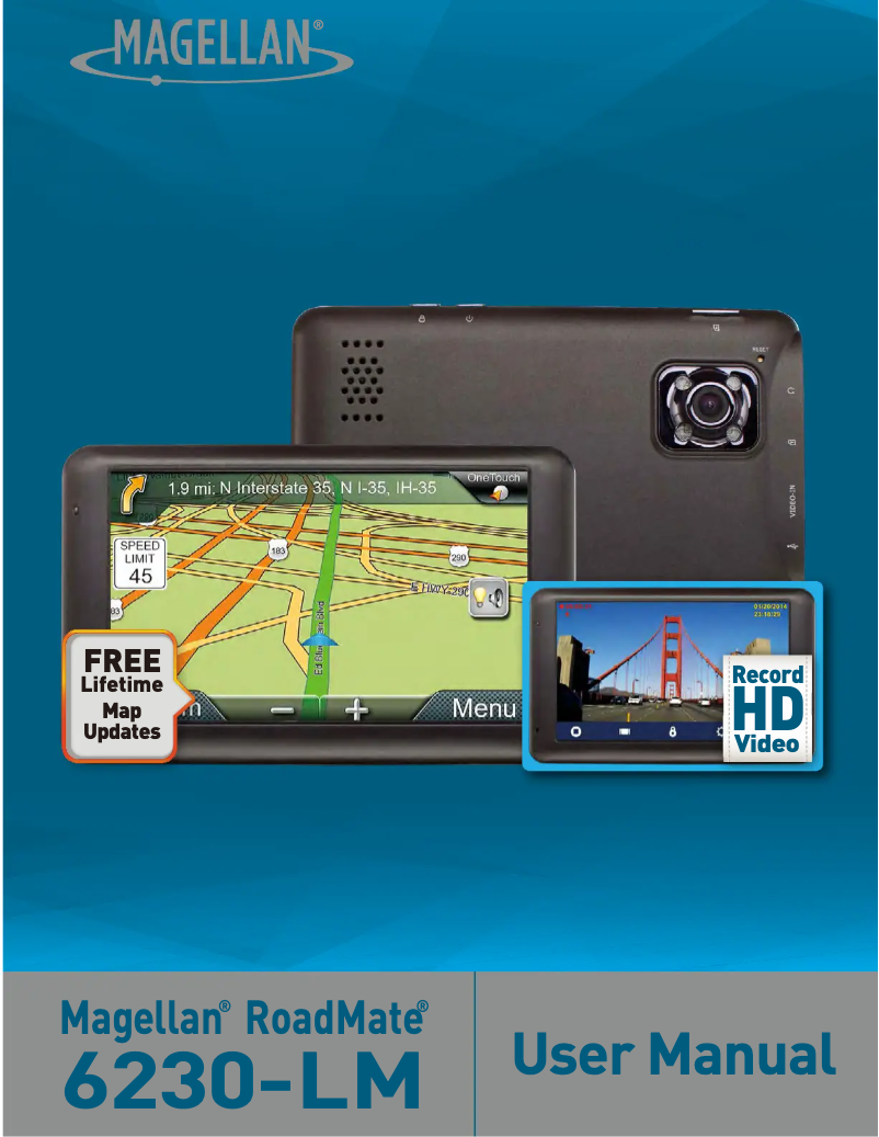Página 1 del manual Manual de usuario Magellan RoadMate 6230-LM