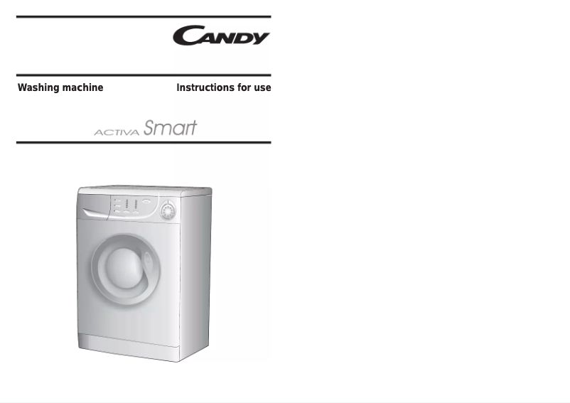 Page 1 de la notice Manuel utilisateur Candy CM2610