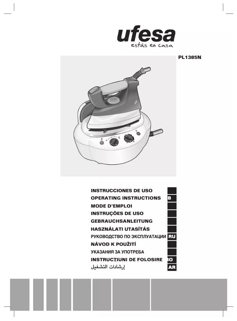 Imagen de la primera página del manual del dispositivo PL1385