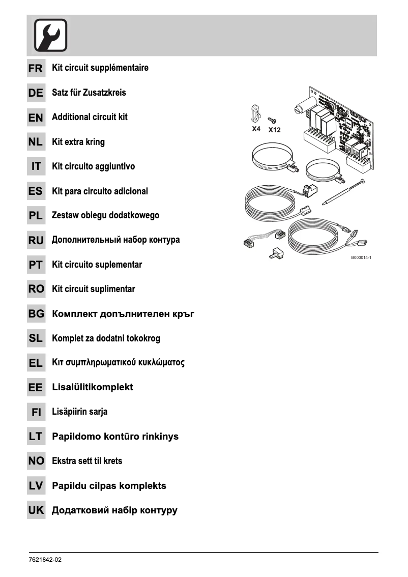 Página 1 del manual Manual de usuario Baxi Argenta 32 GTI Condens