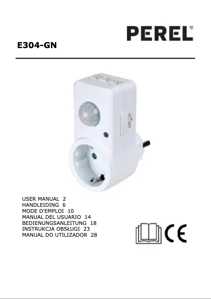 Image de la première page du manuel de l'appareil E304-GN