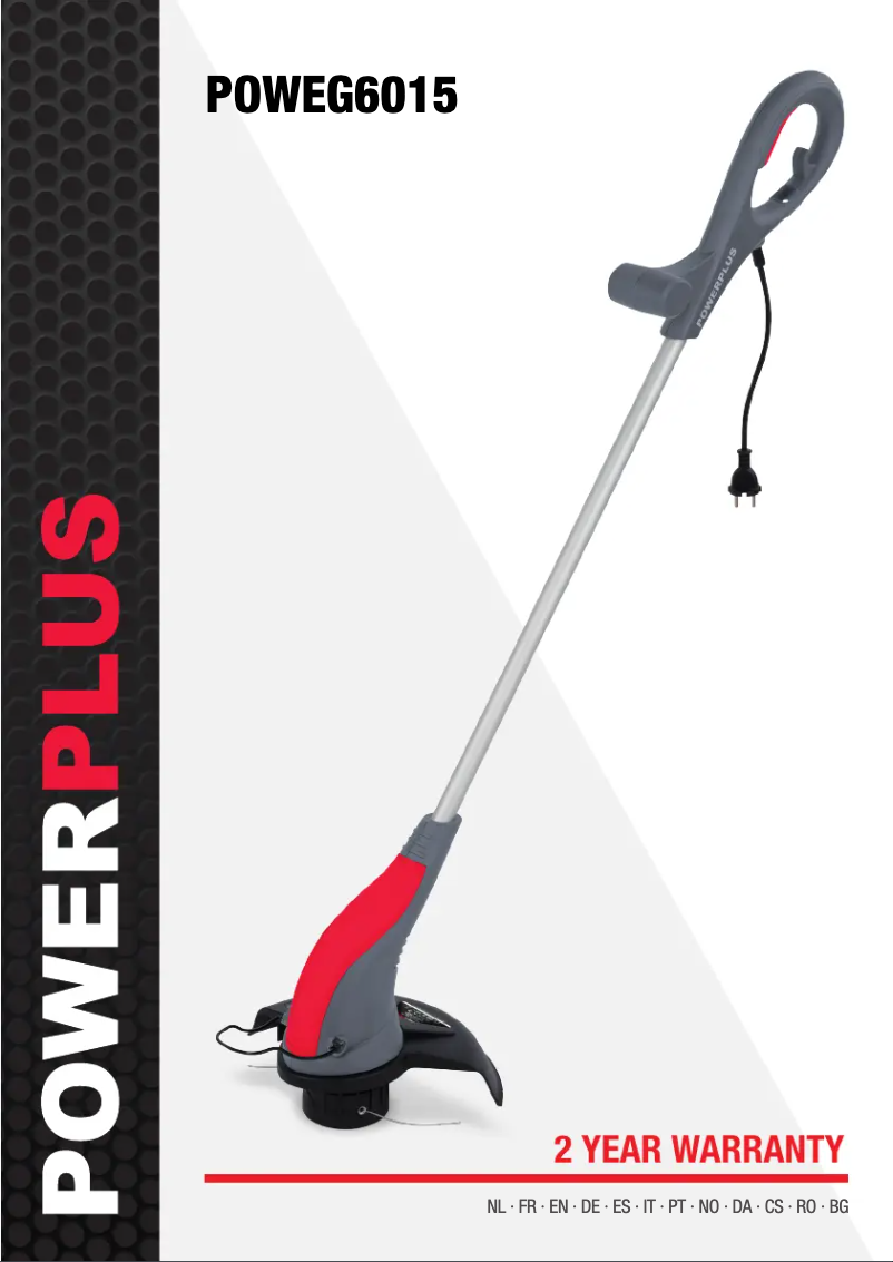 Page 1 de la notice Manuel utilisateur PowerPlus POWEG6015