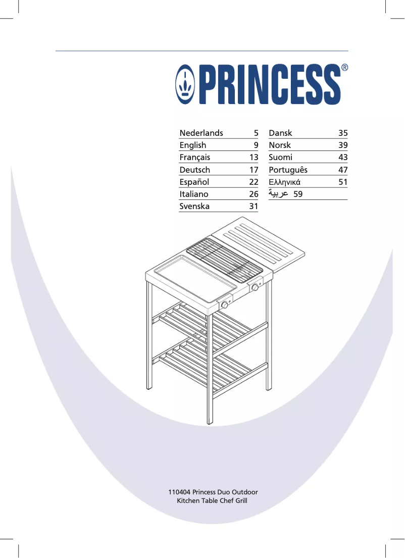 Página 1 del manual Manual de usuario Princess 110404