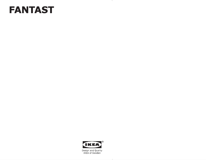 Imagen de la primera página del manual del dispositivo FANTAST 201.030.16