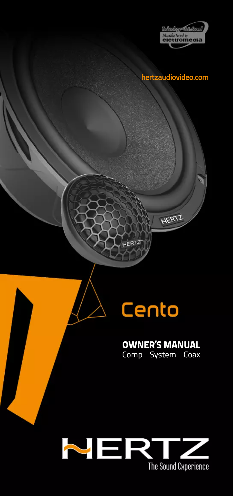 Página 1 del manual Ficha técnica Hertz Cento CX 570