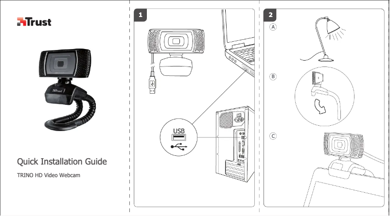 Page n°1 - Manuel utilisateur Trust Trino