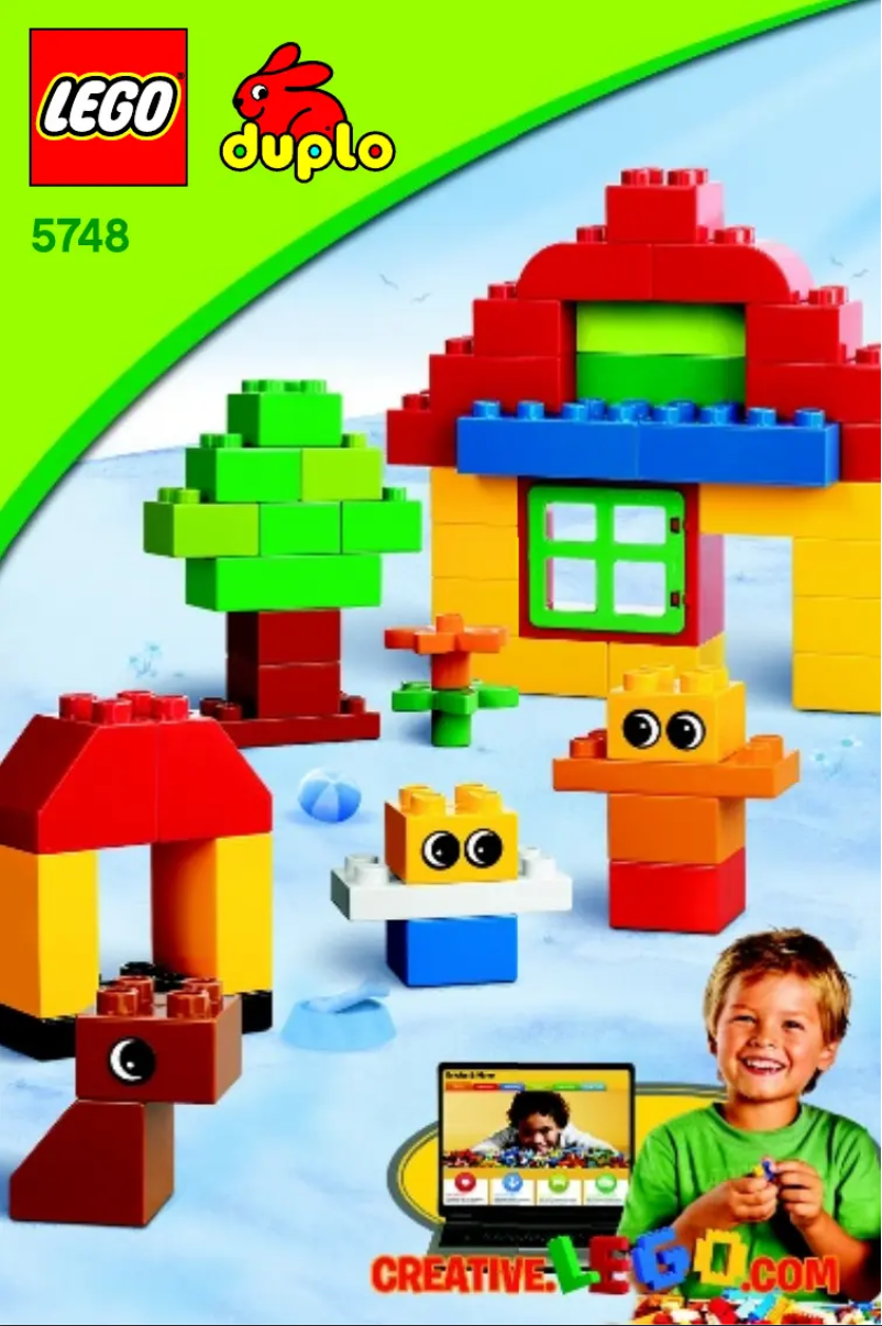 Page n°1 - Manuel utilisateur Lego ® DUPLO® Creative Building Kit