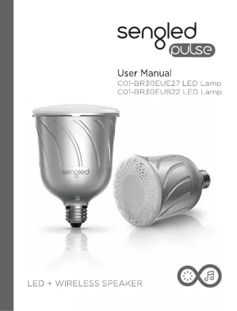 Página 1 del manual Manual de usuario Sengled Pulse Master