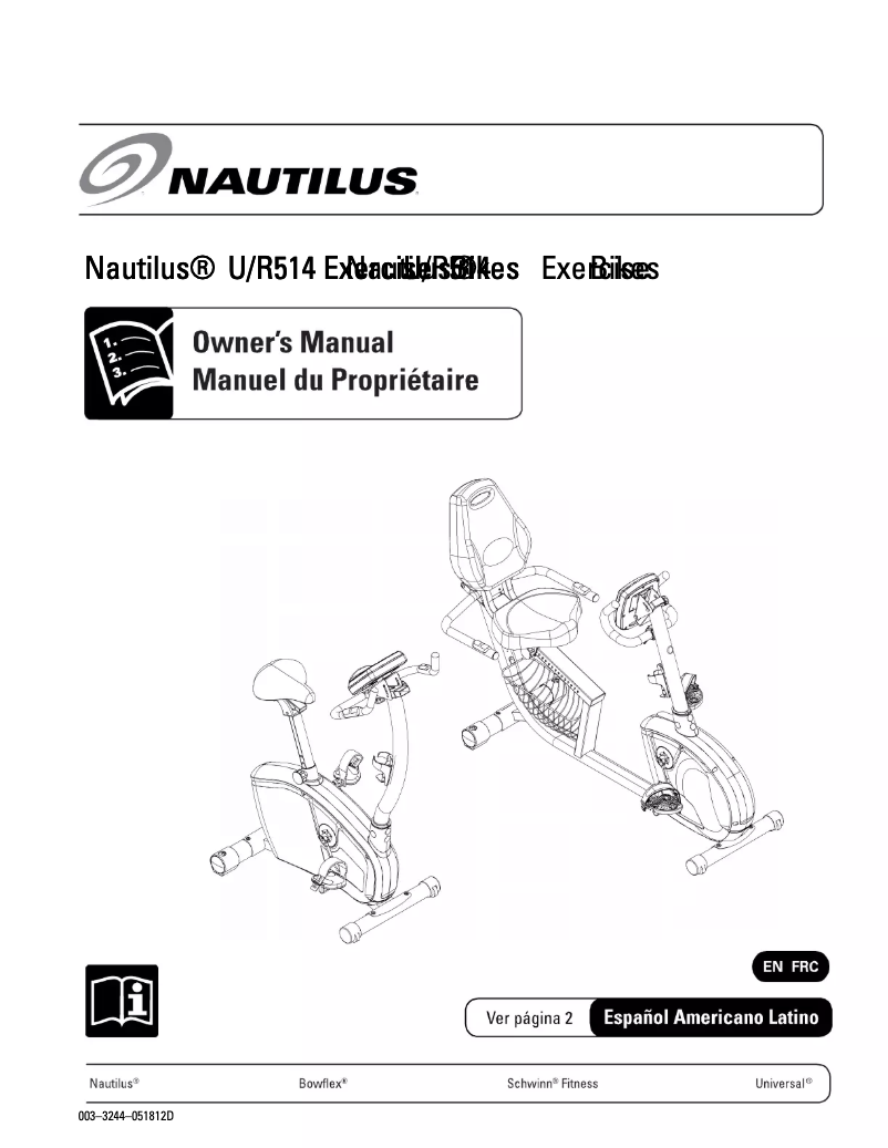 Página 1 del manual Manual de usuario Nautilus U514