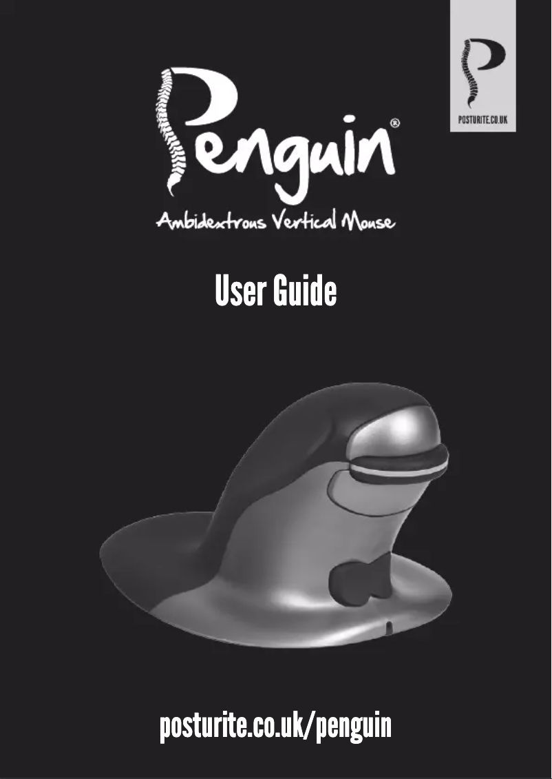 Page n°1 - Manuel utilisateur Posturite Penguin Ambidextrous Vertical