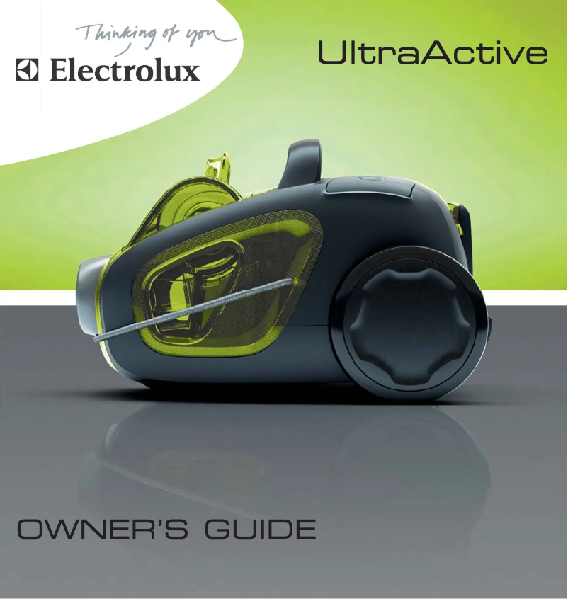 Page n°1 - Manuel utilisateur Electrolux UltraActive Turbo EL4307A