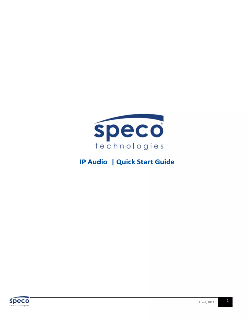 Image de la première page du manuel de l'appareil SPIPH8AM