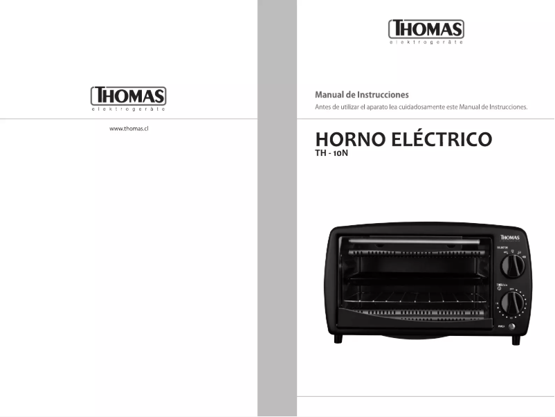 Page 1 de la notice Manuel utilisateur Thomas TH-10N